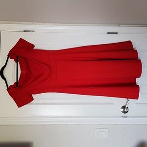 Red vintage Retro dress